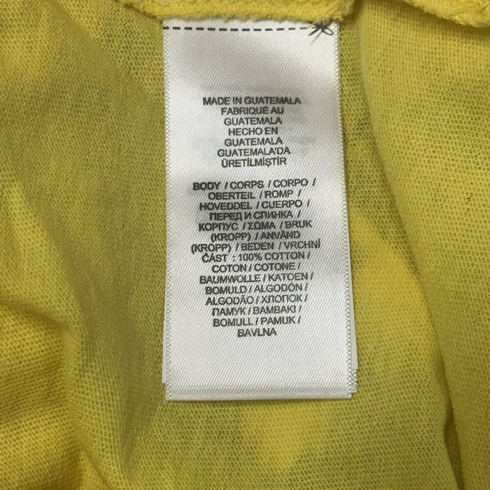 Polo Ralph Lauren Men's Medium Coastal Yellow Classic Fit Logo Cotton T-Shirt - Picture 6 of 8